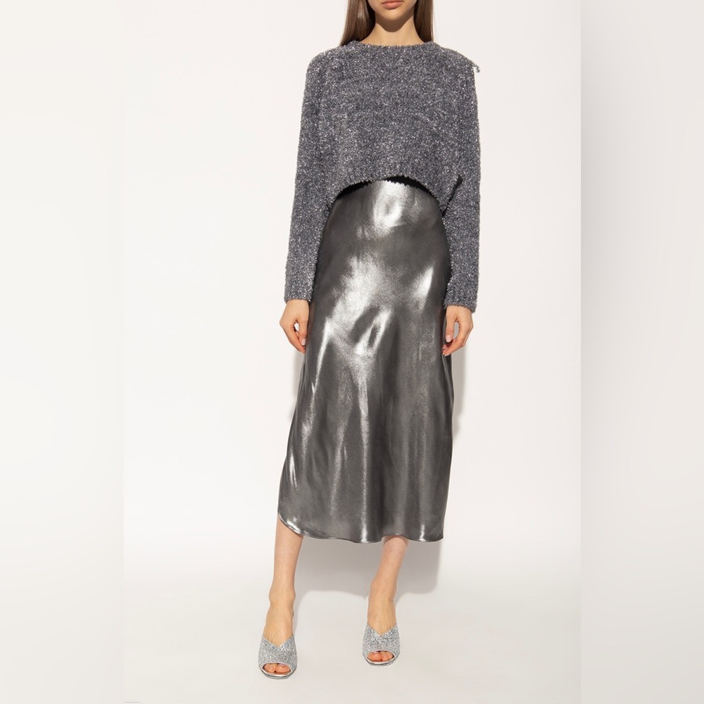 Salvatore Ferragamo Argento Sansu Mules